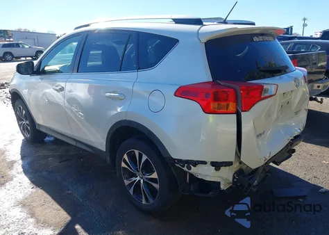 2015 Toyota Rav4 Limited z USA, uszkodzony, nr VIN JTMDFREV5FD155671